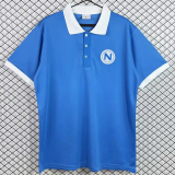 1965-1966 Napoli Home Blue Retro Soccer Jersey