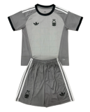 2026-27 Kids Nottingham Forest Goalkeeper Grey Soccer Jersey