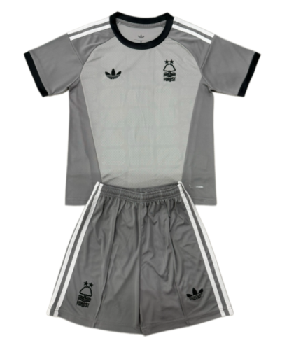 2026-27 Kids Nottingham Forest Goalkeeper Grey Soccer Jersey