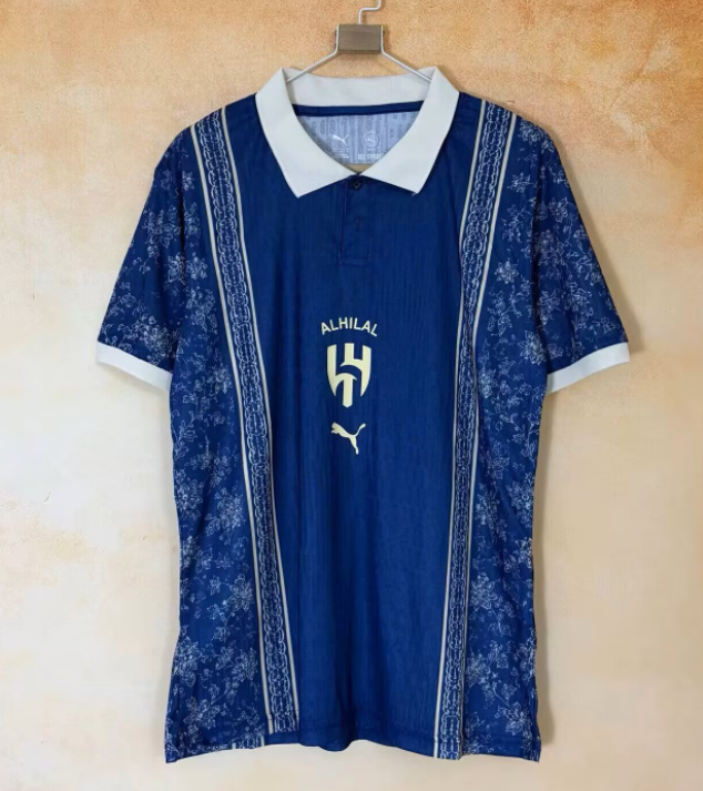 2026-27 Al-Hilal Polo Special Edition Blue Fans Soccer Jersey
