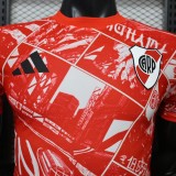 2026-27 River Plate Red Special Edition Player Version Soccer Jersey