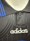 1997-1998 Schalke 04 Away Black Retro Soccer Jersey