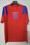 2026-27 Mens Universidad De Chile EQT Red Training Shirts