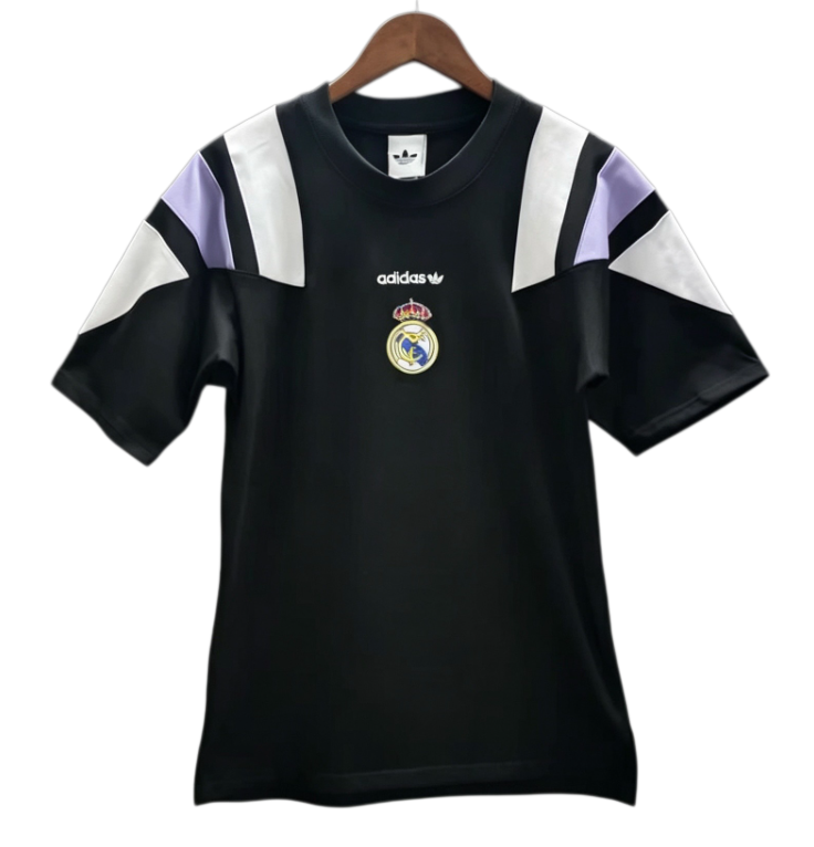 2026-27 Real Madrid Black High Quality Casual T-Shirt