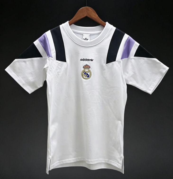 2026-27 Real Madrid White High Quality Casual T-Shirt