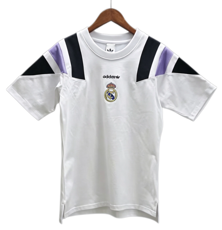 2026-27 Real Madrid White High Quality Casual T-Shirt