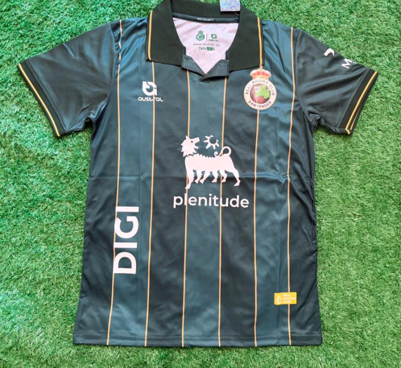 2026-27 Mens Racing de Santander away green Soccer Jersey