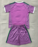 2026-27 Kids Nottingham Forest Goalkeeper Purple Soccer Jersey