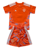 2026-27 Kids Leeds United Orange Goalkeeper Soccer Jersey