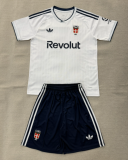 2026-27 Kids Como Away White Soccer Jersey