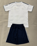 2026-27 Kids Como Away White Soccer Jersey