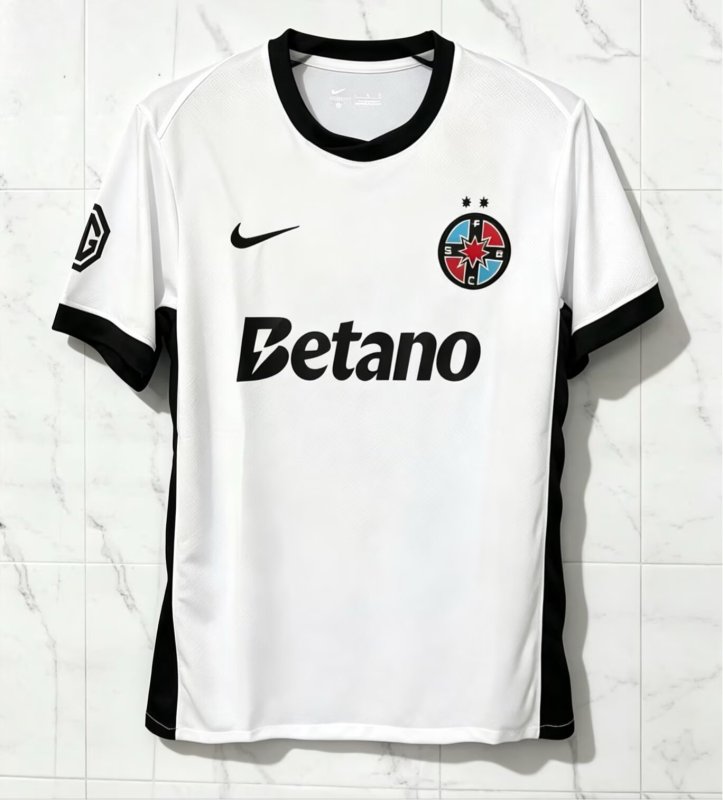 2026-27 Mens  FCSB Third Away White Soccer Jersey