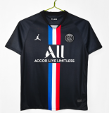 2019-2020 Mens PSG Third Away Black Retro Soccer Jersey