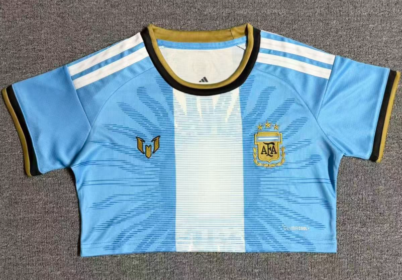 2026-27 Women Argentina Messi Farewell Match Cheerleader Shirt