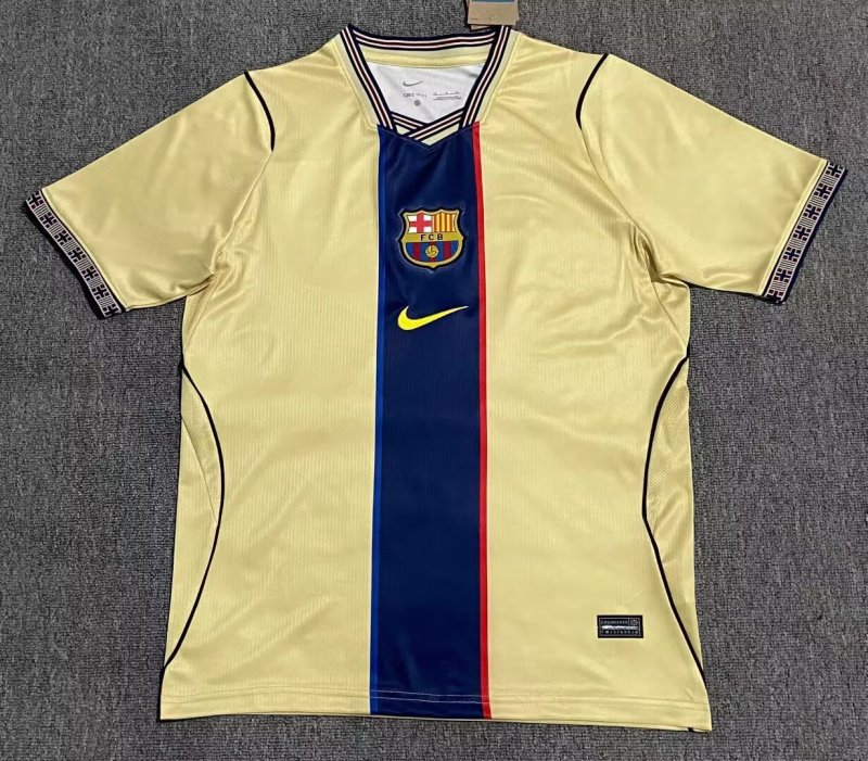 2026-27 Barcelona Beige Special Edition Fans Soccer Jersey