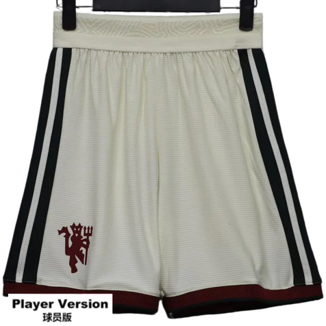 2026-27 Mens Manchester United Third Away Player Version Shorts Pants
