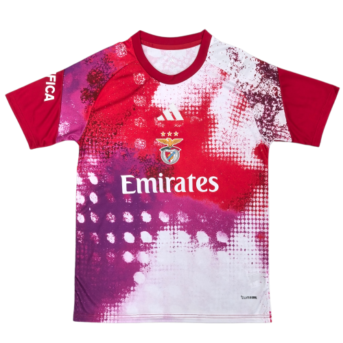 2026-27 Benfica Red White Purple Fans Training Shirts