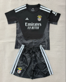 2026-27 Kids Benfica Goalkeeper Black Soccer Jersey