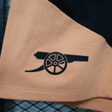 2026-27 Mens Arsenal Black Orange Player Version Shorts Pants