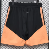 2026-27 Mens Arsenal Black Orange Player Version Shorts Pants