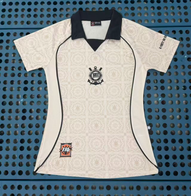 2026-27 Women Corinthians 116th Anniversary Soccer Jersey