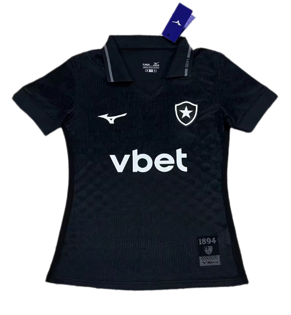 2026-27 Women Botafogo Away Black Soccer Jersey
