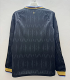 2026-27 Mens Aston Villa Away Black Long Sleeve Soccer Jersey