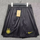 2026-27 Mens Inter Milan Home Black Shorts Pants