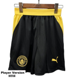 2026-27 Manchester City Away Black player Shorts Pants