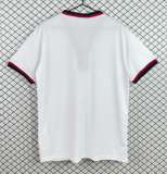 1969-1970 Mens Cagliari Home White Retro Soccer Jersey