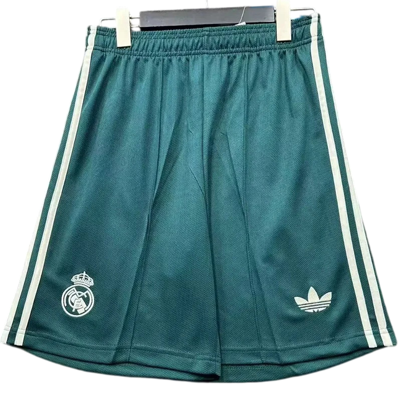 2026-27 Real Madrid Away Green Shorts Pants