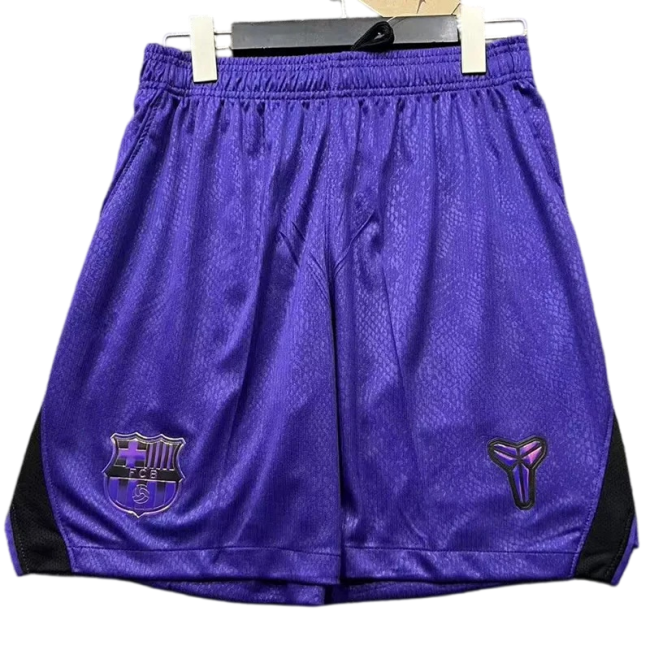 2026-27 Mens Barcelona Away Purple Shorts Pants