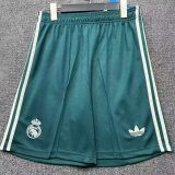 2026-27 Real Madrid Away Green Shorts Pants