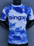 2026-27 Chelsea Pre-Match Blue White Player version Training Shirts