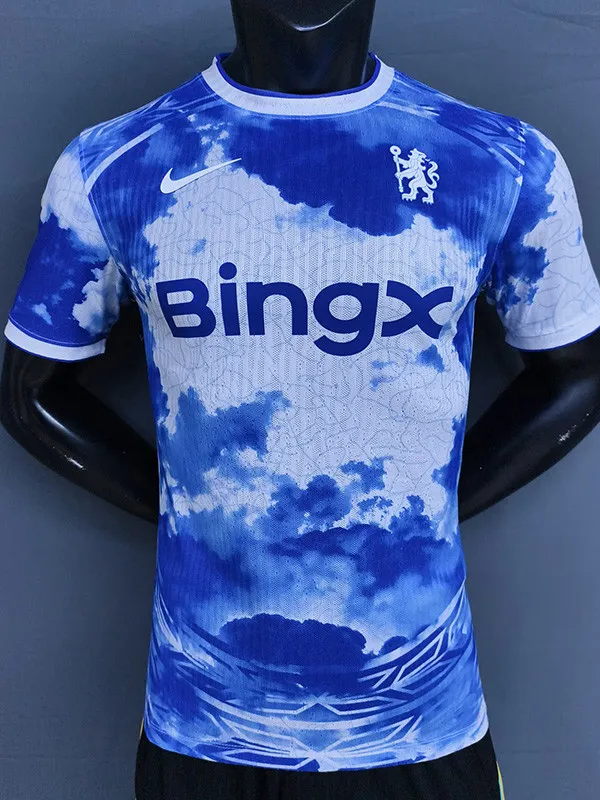 2026-27 Chelsea Pre-Match Blue White Player version Training Shirts