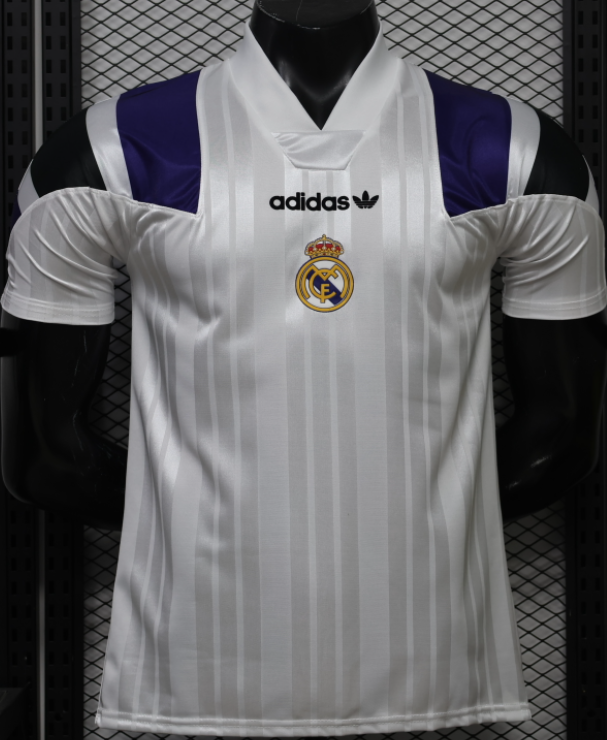 2026-27 Real Madrid EQT White Player Version Training Shirts