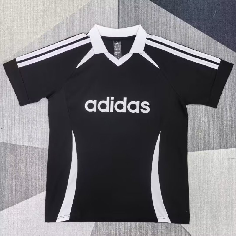 2026-27 Ad Polo Black Retro Casual Edition Soccer Jersey