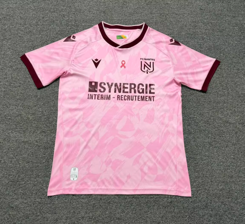 2026-27 Mens Nantes Special Edition Pink Fans Soccer Jersey