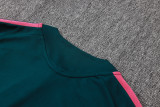 2026-27 Real Madrid dark green Half Pull Training suit B26045#