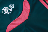2026-27 Real Madrid dark green Half Pull Training suit B26045#