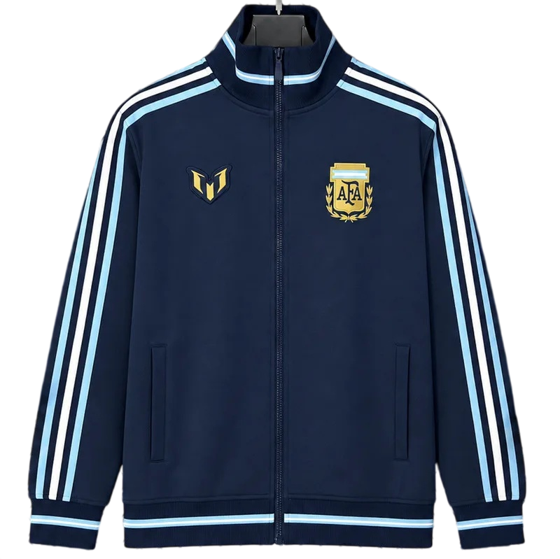 2026-27 Argentina Messi Farewell Match Royal Blue Windbreaker