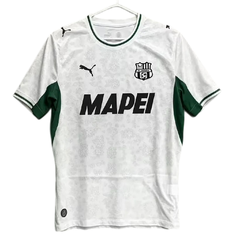 2026-27 Mens Sassuolo Away White Fans Soccer Jersey