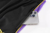 2026-27 Kids Barcelona Purple Half Pull Training Suit