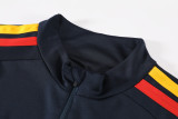 2026-27 Kids Spain Cyan Half Hull Training Suit(have two star ⭐⭐)