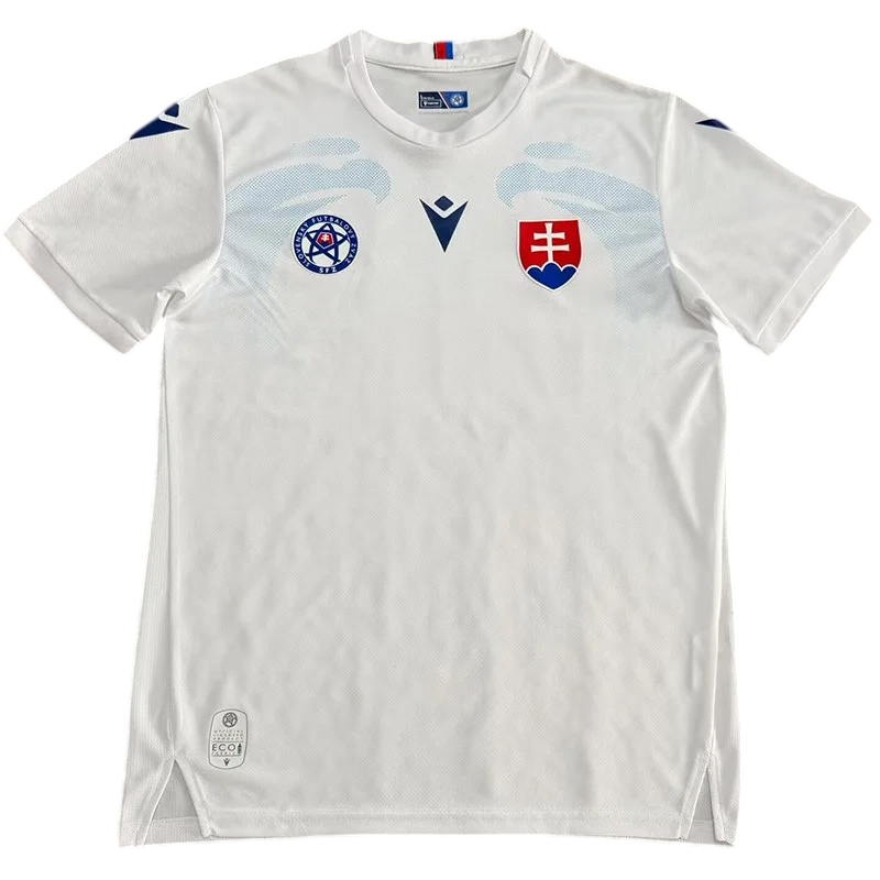 2026-27 Mens Slovakia Away White Fans Soccer Jersey