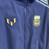 2026-27 Argentina Messi Farewell Match Royal Blue Windbreaker