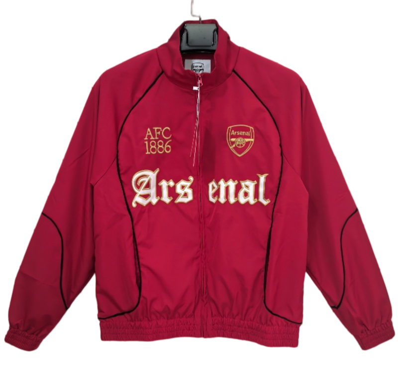 2025-26 Mens Arsenal Red Windbreaker