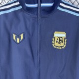 2026-27 Argentina Messi Farewell Match Royal Blue Windbreaker
