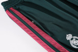 2026-27 Kids Real Madrid Sark Green Half Pull Training suit