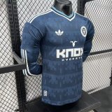 2026-27 Newcastle Away Long Sleeve Player Version Soccer Jersey